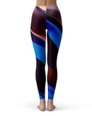 Blurred Abstract Flow V19 - All Over Print Womens Leggings / Yoga or Workout Pants