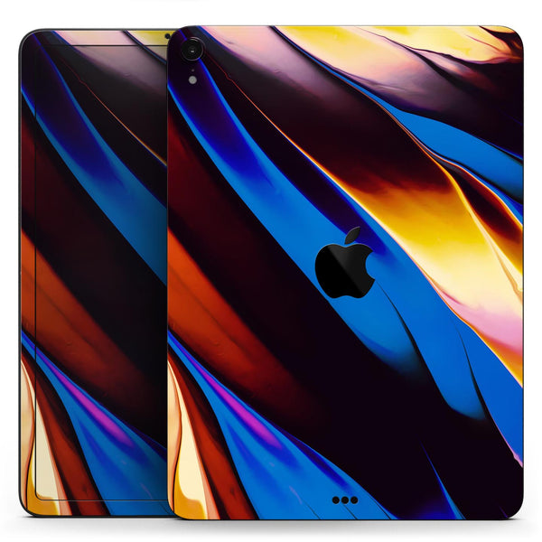 Blurred Abstract Flow V19 - Full Body Skin Decal for the Apple iPad Pro 12.9", 11", 10.5", 9.7", Air or Mini (All Models Available)