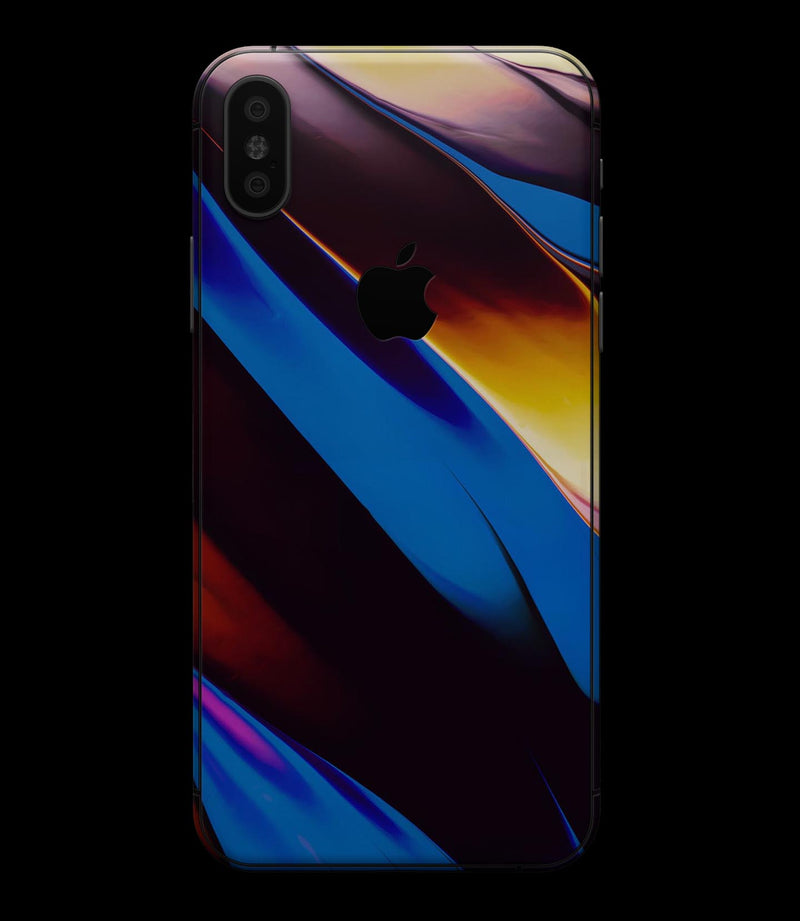 Blurred Abstract Flow V19 - iPhone XS MAX, XS/X, 8/8+, 7/7+, 5/5S/SE Skin-Kit (All iPhones Avaiable)