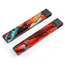Blurred Abstract Flow V1 - Premium Decal Protective Skin-Wrap Sticker compatible with the Juul Labs vaping device