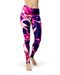 Blurred Abstract Flow V22 - All Over Print Womens Leggings / Yoga or Workout Pants