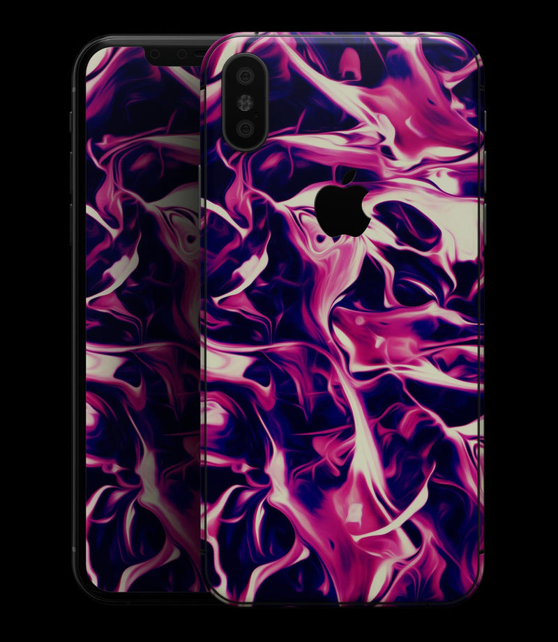 Blurred Abstract Flow V22 - iPhone XS MAX, XS/X, 8/8+, 7/7+, 5/5S/SE Skin-Kit (All iPhones Avaiable)
