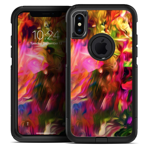 Blurred Abstract Flow V23 - Skin Kit for the iPhone OtterBox Cases