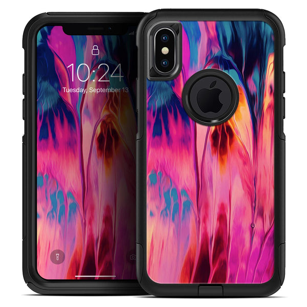 Blurred Abstract Flow V24 - Skin Kit for the iPhone OtterBox Cases