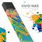 Blurred Abstract Flow V25 - Premium Decal Protective Skin-Wrap Sticker compatible with the Juul Labs vaping device