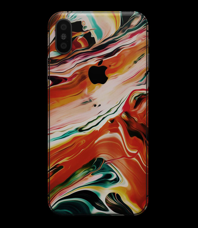 Blurred Abstract Flow V26 - iPhone XS MAX, XS/X, 8/8+, 7/7+, 5/5S/SE Skin-Kit (All iPhones Avaiable)