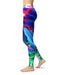 Blurred Abstract Flow V27 - All Over Print Womens Leggings / Yoga or Workout Pants