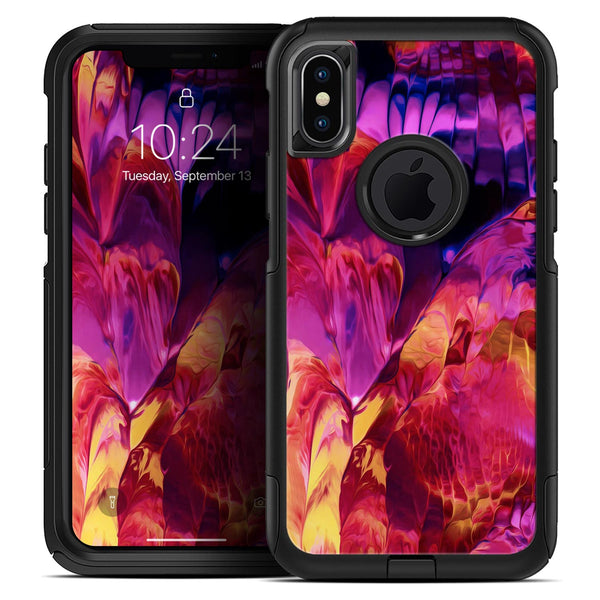 Blurred Abstract Flow V28 - Skin Kit for the iPhone OtterBox Cases