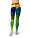 Blurred Abstract Flow V29 - All Over Print Womens Leggings / Yoga or Workout Pants