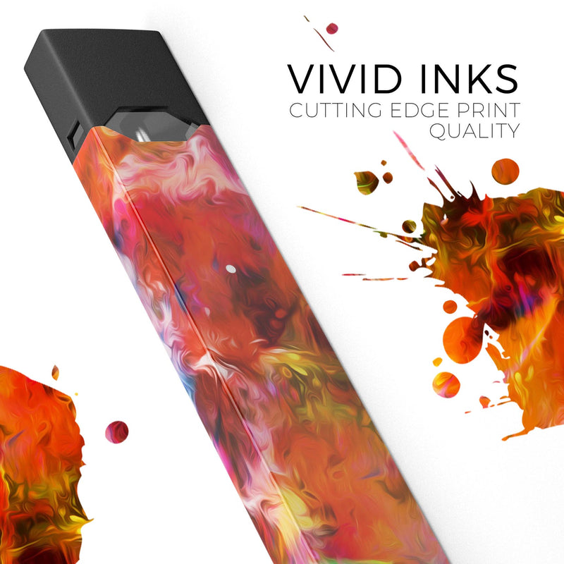 Blurred Abstract Flow V2 - Premium Decal Protective Skin-Wrap Sticker compatible with the Juul Labs vaping device