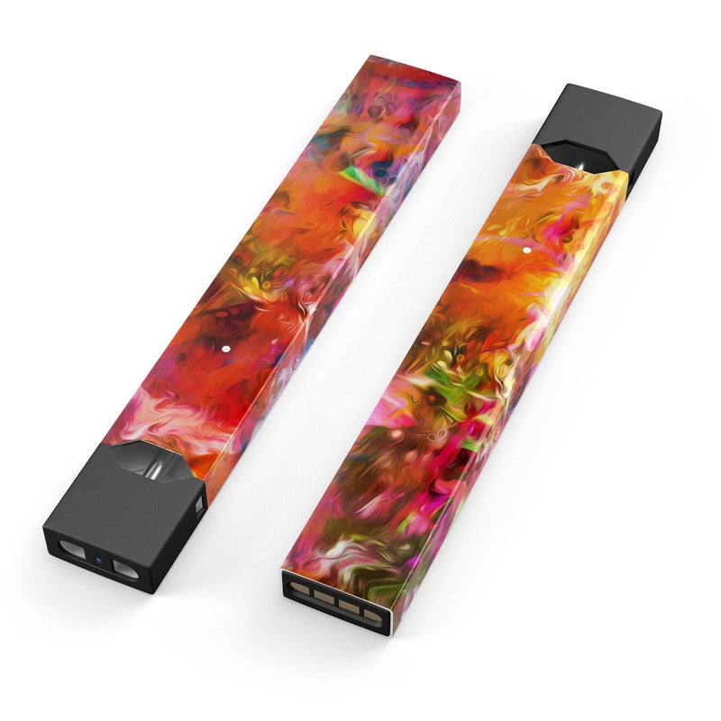 Blurred Abstract Flow V2 - Premium Decal Protective Skin-Wrap Sticker compatible with the Juul Labs vaping device