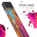 Blurred Abstract Flow V30 - Premium Decal Protective Skin-Wrap Sticker compatible with the Juul Labs vaping device