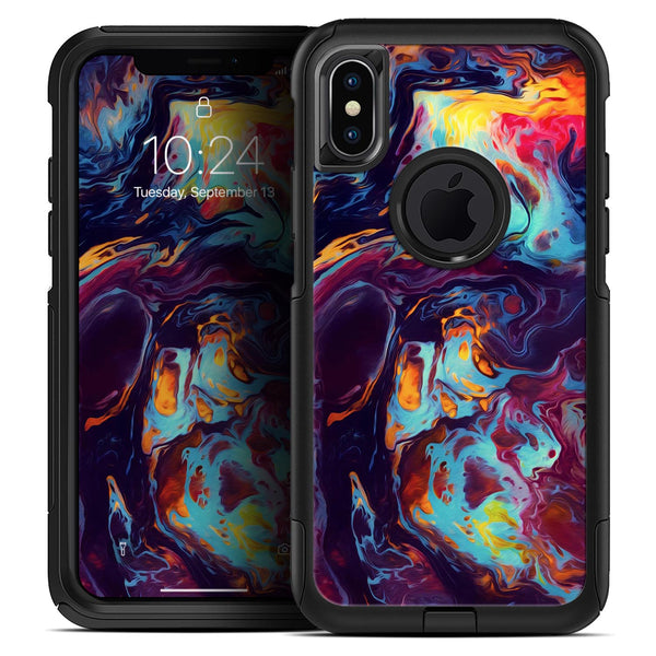 Blurred Abstract Flow V31 - Skin Kit for the iPhone OtterBox Cases