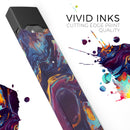 Blurred Abstract Flow V31 - Premium Decal Protective Skin-Wrap Sticker compatible with the Juul Labs vaping device