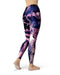 Blurred Abstract Flow V32 - All Over Print Womens Leggings / Yoga or Workout Pants