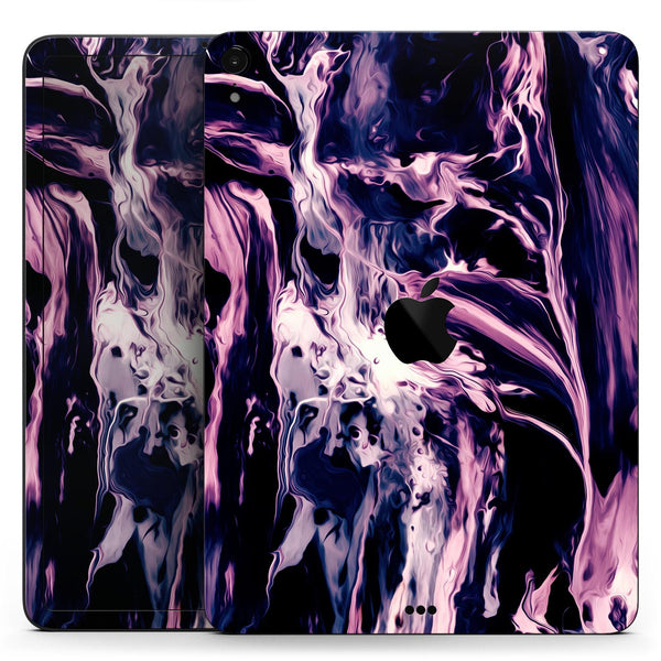 Blurred Abstract Flow V32 - Full Body Skin Decal for the Apple iPad Pro 12.9", 11", 10.5", 9.7", Air or Mini (All Models Available)