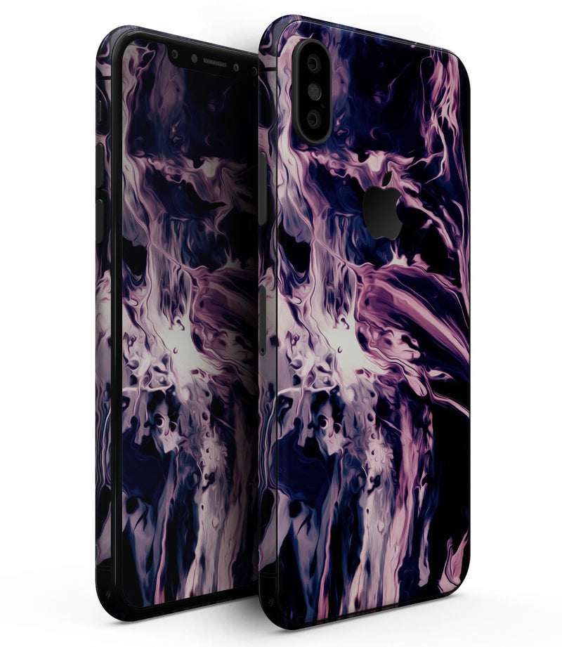 Blurred Abstract Flow V32 - iPhone XS MAX, XS/X, 8/8+, 7/7+, 5/5S/SE Skin-Kit (All iPhones Avaiable)