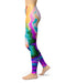 Blurred Abstract Flow V33 - All Over Print Womens Leggings / Yoga or Workout Pants