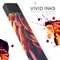 Blurred Abstract Flow V34 - Premium Decal Protective Skin-Wrap Sticker compatible with the Juul Labs vaping device