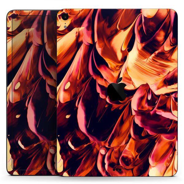 Blurred Abstract Flow V34 - Full Body Skin Decal for the Apple iPad Pro 12.9", 11", 10.5", 9.7", Air or Mini (All Models Available)