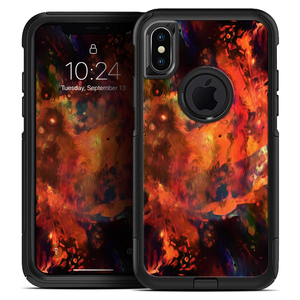Blurred Abstract Flow V35 - Skin Kit for the iPhone OtterBox Cases