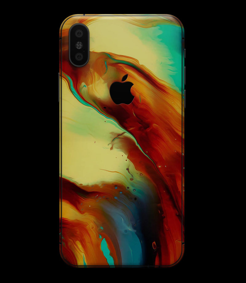 Blurred Abstract Flow V36 - iPhone XS MAX, XS/X, 8/8+, 7/7+, 5/5S/SE Skin-Kit (All iPhones Avaiable)