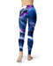 Blurred Abstract Flow V37 - All Over Print Womens Leggings / Yoga or Workout Pants