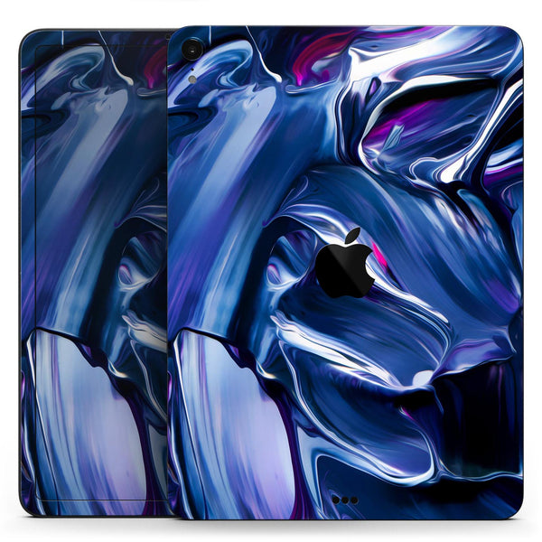 Blurred Abstract Flow V37 - Full Body Skin Decal for the Apple iPad Pro 12.9", 11", 10.5", 9.7", Air or Mini (All Models Available)