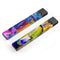 Blurred Abstract Flow V39 - Premium Decal Protective Skin-Wrap Sticker compatible with the Juul Labs vaping device