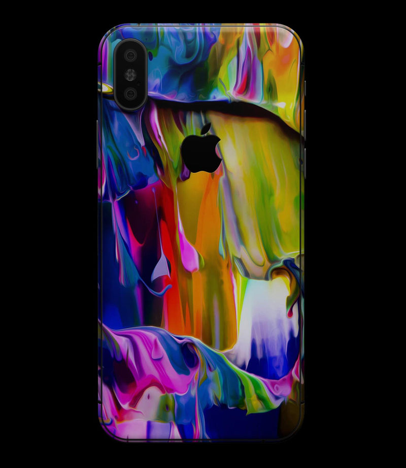 Blurred Abstract Flow V39 - iPhone XS MAX, XS/X, 8/8+, 7/7+, 5/5S/SE Skin-Kit (All iPhones Avaiable)