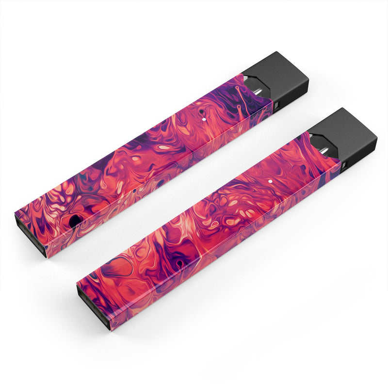 Blurred Abstract Flow V3 - Premium Decal Protective Skin-Wrap Sticker compatible with the Juul Labs vaping device
