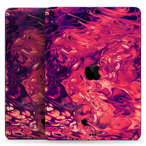 Blurred Abstract Flow V3 - Full Body Skin Decal for the Apple iPad Pro 12.9", 11", 10.5", 9.7", Air or Mini (All Models Available)