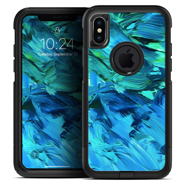 Blurred Abstract Flow V40 - Skin Kit for the iPhone OtterBox Cases