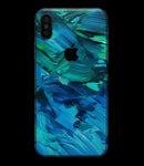 Blurred Abstract Flow V40 - iPhone XS MAX, XS/X, 8/8+, 7/7+, 5/5S/SE Skin-Kit (All iPhones Avaiable)