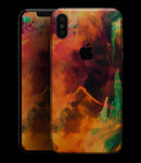 Blurred Abstract Flow V41 - iPhone XS MAX, XS/X, 8/8+, 7/7+, 5/5S/SE Skin-Kit (All iPhones Avaiable)