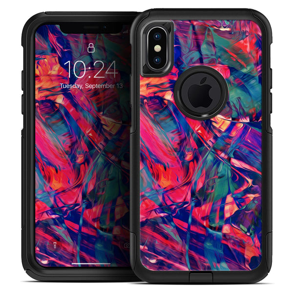 Blurred Abstract Flow V44 - Skin Kit for the iPhone OtterBox Cases