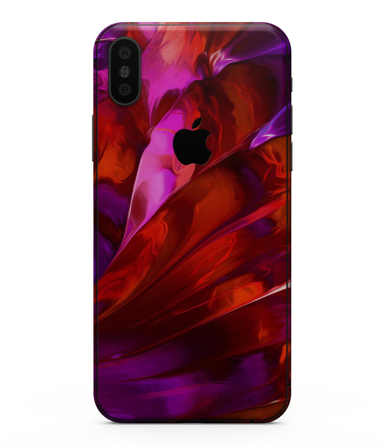 Blurred Abstract Flow V45 - iPhone XS MAX, XS/X, 8/8+, 7/7+, 5/5S/SE Skin-Kit (All iPhones Avaiable)