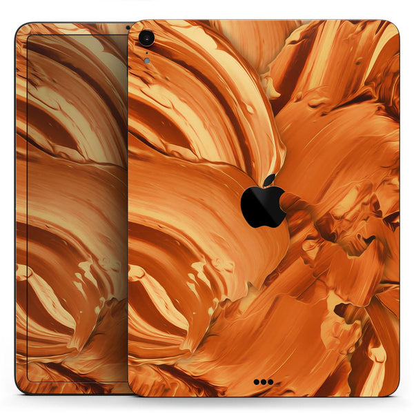 Blurred Abstract Flow V46 - Full Body Skin Decal for the Apple iPad Pro 12.9", 11", 10.5", 9.7", Air or Mini (All Models Available)