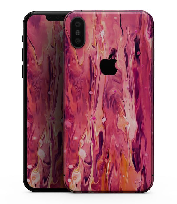 Blurred Abstract Flow V48 - iPhone XS MAX, XS/X, 8/8+, 7/7+, 5/5S/SE Skin-Kit (All iPhones Avaiable)
