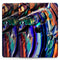 Blurred Abstract Flow V49 - Full Body Skin Decal for the Apple iPad Pro 12.9", 11", 10.5", 9.7", Air or Mini (All Models Available)