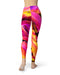 Blurred Abstract Flow V4 - All Over Print Womens Leggings / Yoga or Workout Pants