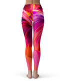 Blurred Abstract Flow V50 - All Over Print Womens Leggings / Yoga or Workout Pants