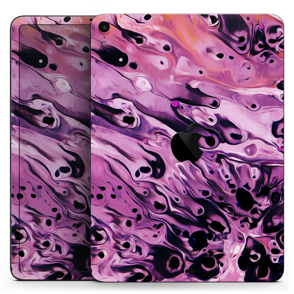 Blurred Abstract Flow V51 - Full Body Skin Decal for the Apple iPad Pro 12.9", 11", 10.5", 9.7", Air or Mini (All Models Available)