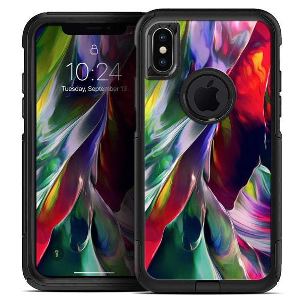 Blurred Abstract Flow V57 - Skin Kit for the iPhone OtterBox Cases
