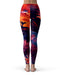 Blurred Abstract Flow V59 - All Over Print Womens Leggings / Yoga or Workout Pants