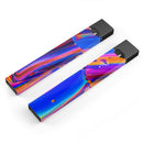 Blurred Abstract Flow V5 - Premium Decal Protective Skin-Wrap Sticker compatible with the Juul Labs vaping device