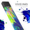 Blurred Abstract Flow V6 - Premium Decal Protective Skin-Wrap Sticker compatible with the Juul Labs vaping device