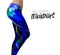 Blurred Abstract Flow V6 - All Over Print Womens Leggings / Yoga or Workout Pants