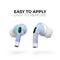 Blurry Opal Gemstone - Full Body Skin Decal Wrap Kit for the Wireless Bluetooth Apple Airpods Pro, AirPods Gen 1 or Gen 2 with Wireless Charging