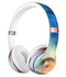 Blushed Blue 42 Absorbed Watercolor Texture Full-Body Skin Kit for the Beats by Dre Solo 3 Wireless Headphones